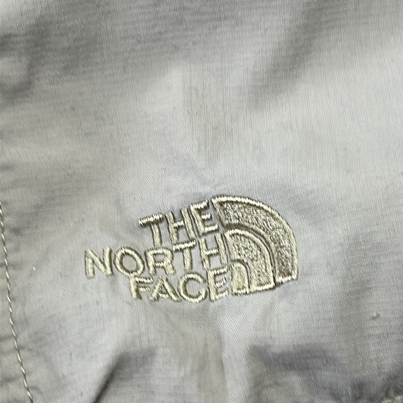 The North Face men’s khaki color shorts.  Nylon hiking. Size Large. Stain. - Picture 2 of 10